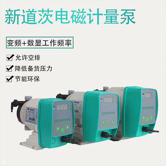 新道茨計(jì)量泵流量變小的可能原因及解決方法